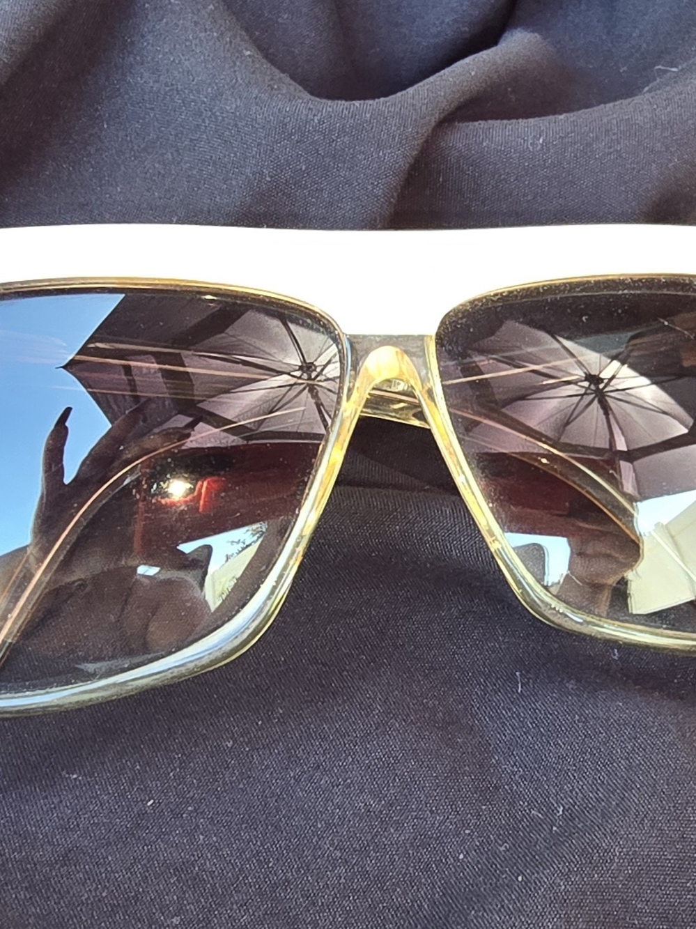 Pair of vintage Laura Biagiotti sunglasses